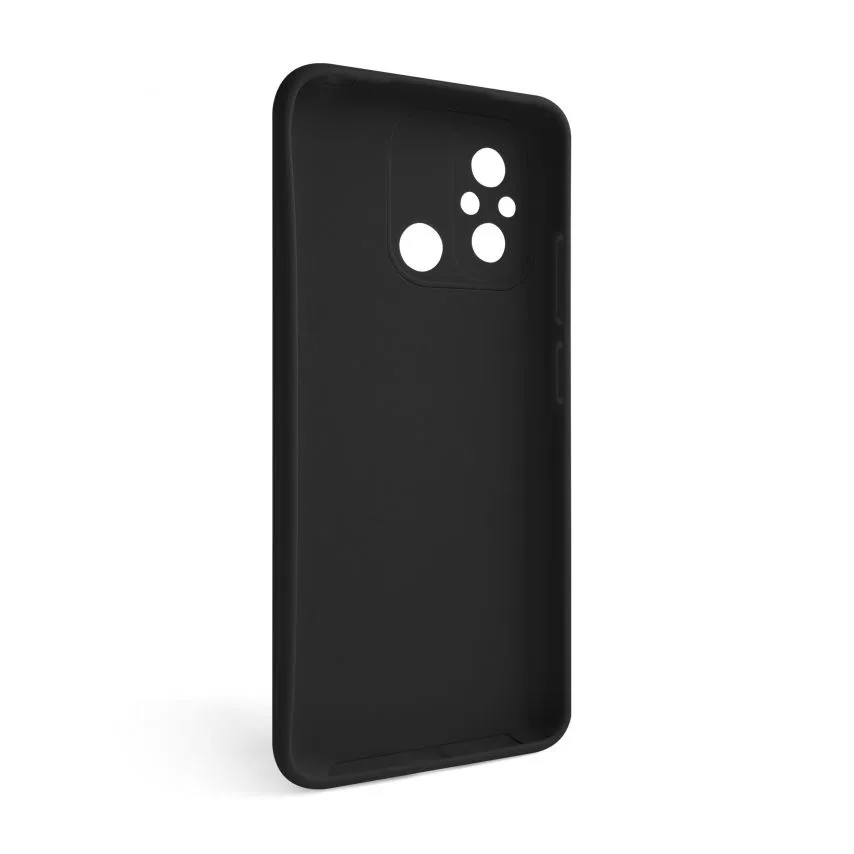 Чохол силіконовий для Xiaomi Redmi 12C чорний