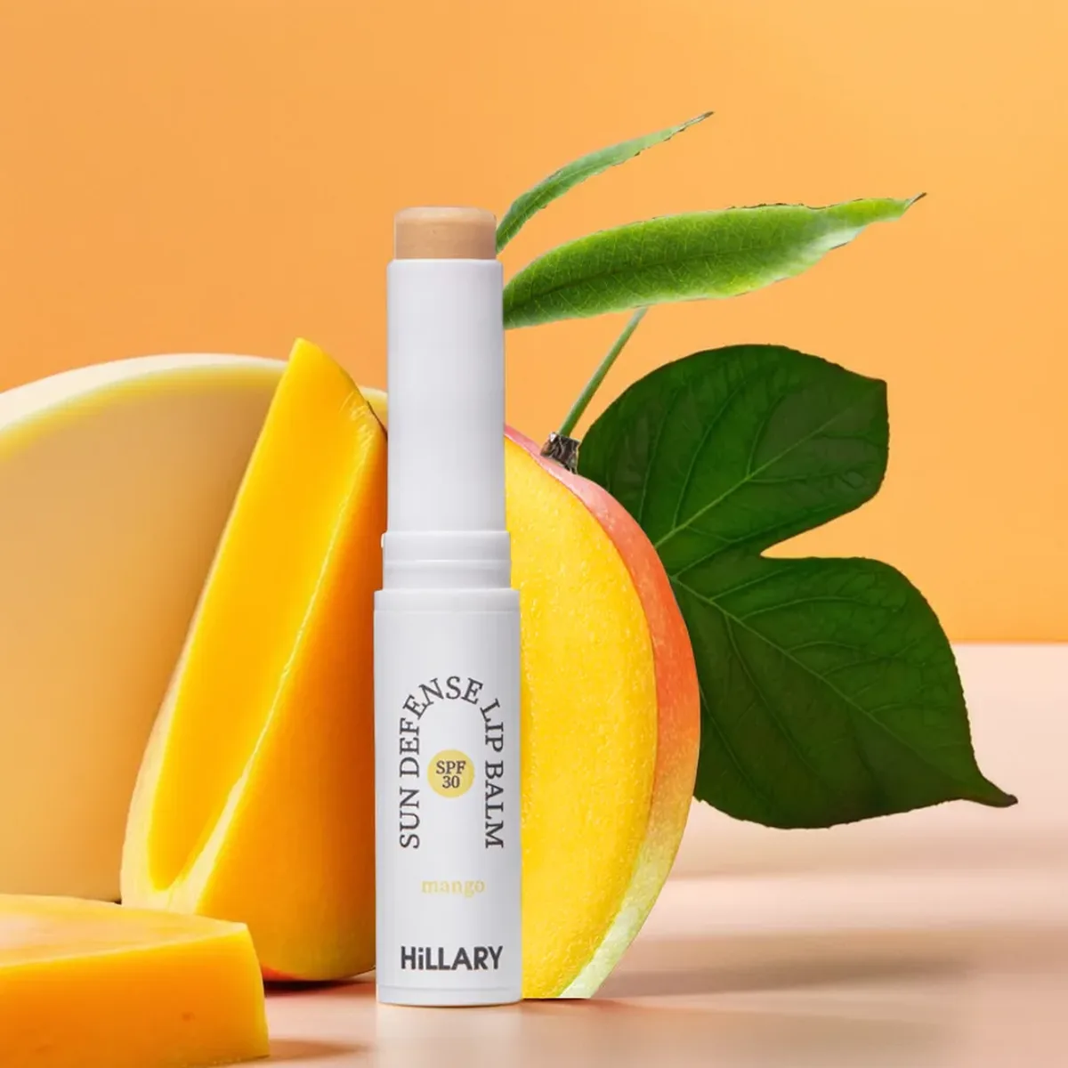 Сонцезахисний бальзам для губ Манго SPF 30 Hillary Sun Defense Lip Balm Mango SPF 30, 3 г