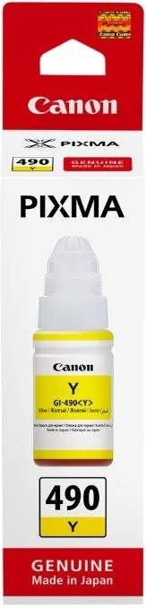 Контейнер з чорнилом Canon GI-490 PIXMA G1400/G2400/G3400 Yellow 70ml