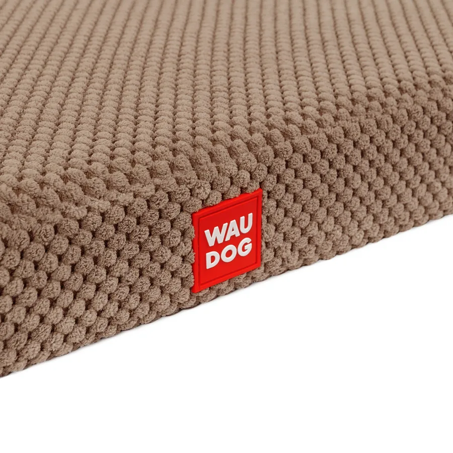 Лежанка WAUDOG Relax L 100x70 см Доріс велюр зі знімним чохлом