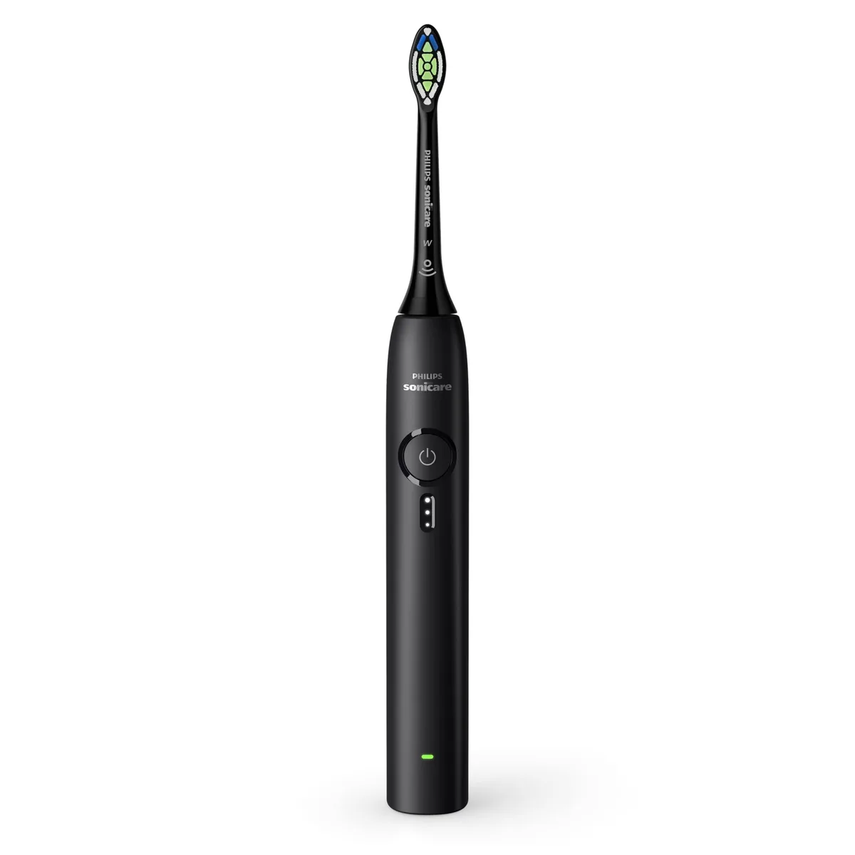 Електрична зубна щітка Philips Sonicare 3100 серії, комплект з 2 штук, чорний і рожевий кольори.