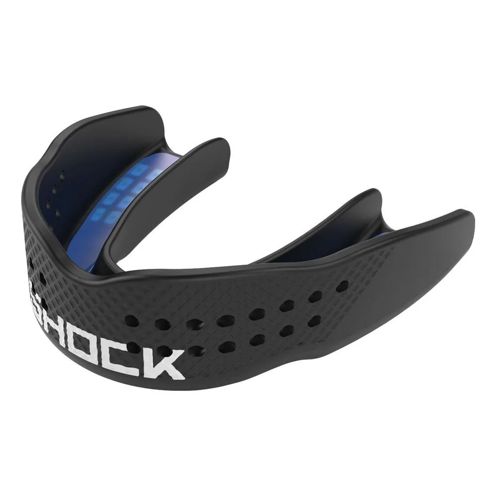 Капа Shock Doctor термопластик взрослая черная 11+