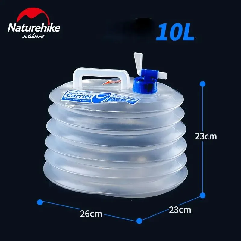 Складана каністра для води Naturehike LDPE4 10 л Синя