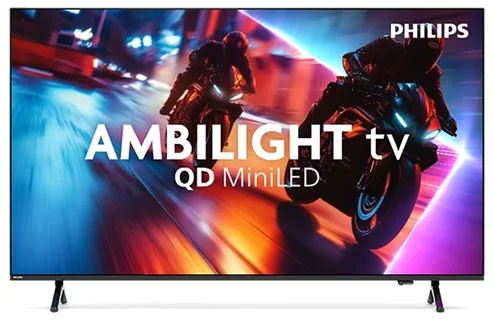 LED телевізор Philips 75 дюймів 4K UHD MiniLED чорний