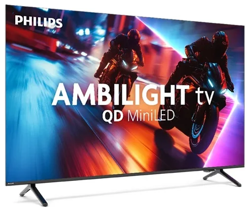 LED телевізор Philips 75 дюймів 4K UHD MiniLED чорний