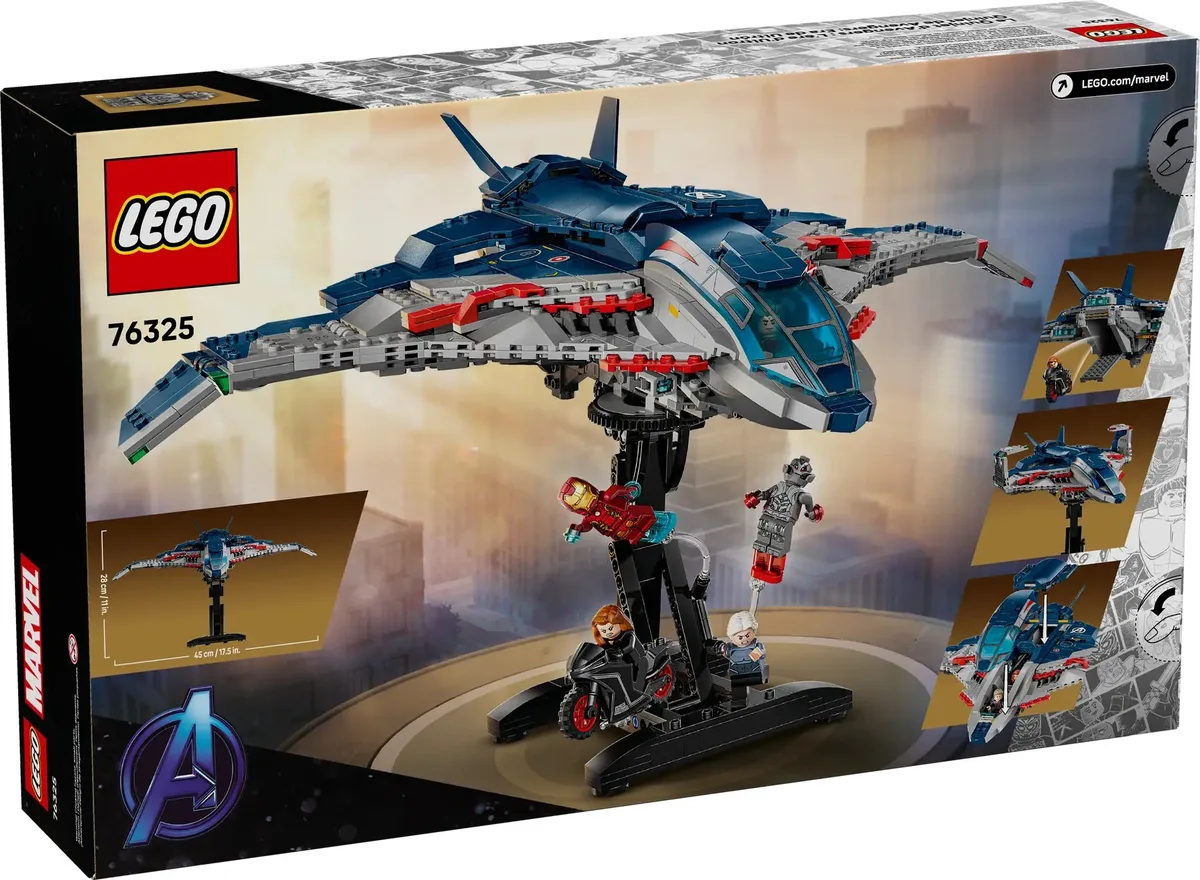 Конструктор LEGO Super Heroes Месники: Ера Альтрона Квінджет