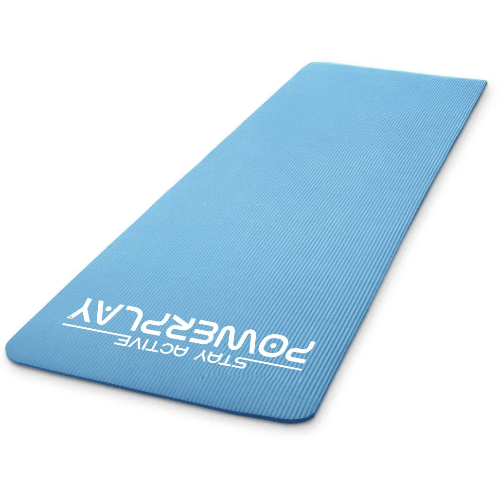 Килимок для йоги Active Point NBR 183х61 см Синій