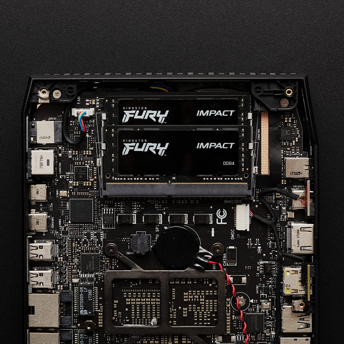 Пам'ять ноутбука Kingston DDR4 16GB SO-DIMM 3200 МГц Чорна KF432S20IB/16