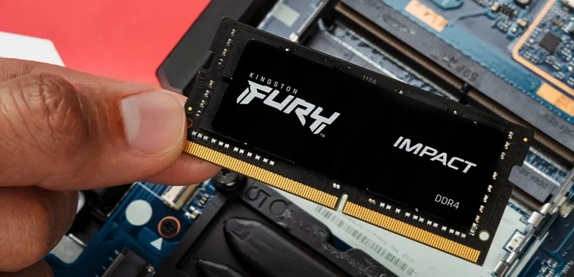 Пам'ять ноутбука Kingston DDR4 16GB SO-DIMM 3200 МГц Чорна KF432S20IB/16