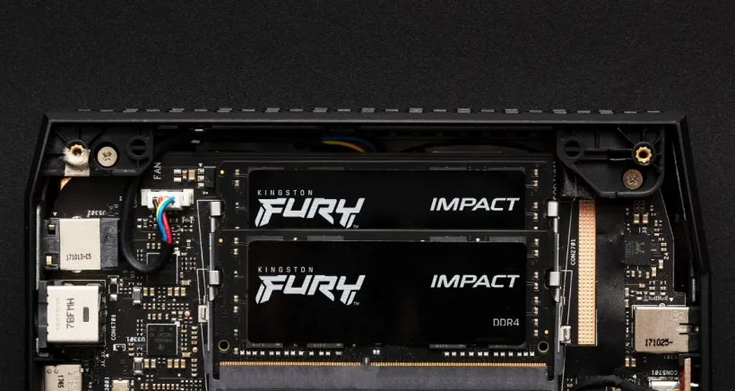 Пам'ять ноутбука Kingston DDR4 16GB SO-DIMM 3200 МГц Чорна KF432S20IB/16