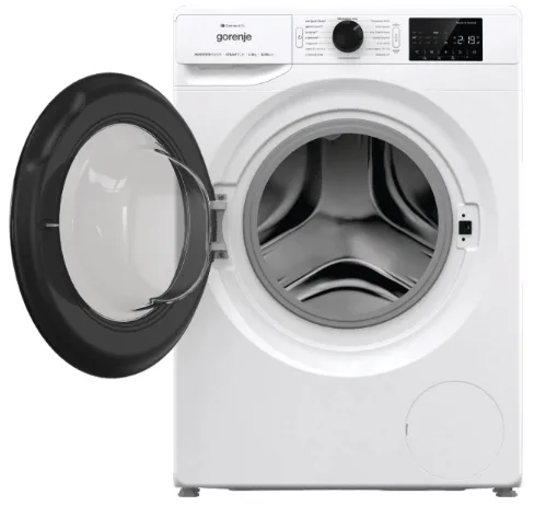 Пральна машина Gorenje автоматична 8 кг 1200 об/хв нержавіюча сталь 60х85х46.5 см біла