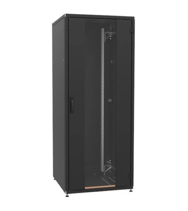 Шкаф ZPAS 19", 42U, SZB IT, передние стеклянные двери, 800x1000 мм, максимальный вес 1500 кг, черный