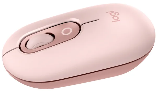Миша Logitech оптична бездротова маленька Bluetooth 104,8х35,2х59,4 мм Рожева