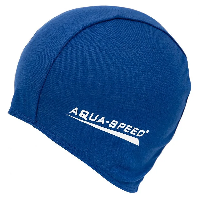 Шапка для плавання AQUA SPEED поліестер OSFM синя