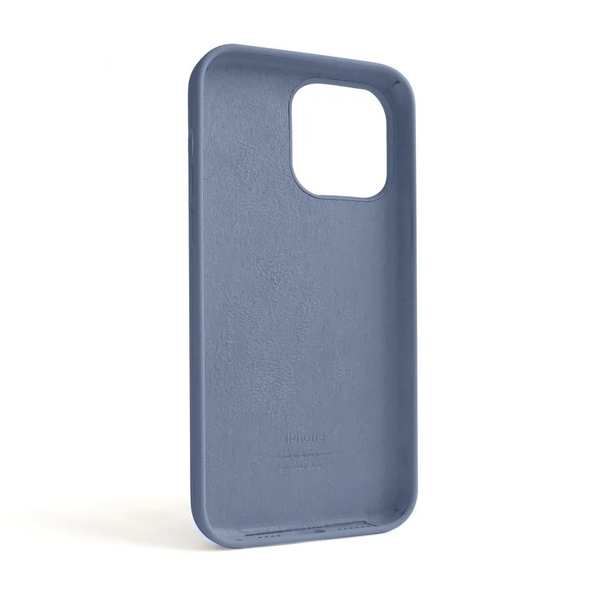 Чохол Silicone Case для Apple iPhone 14 Pro Max силіконовий сірий