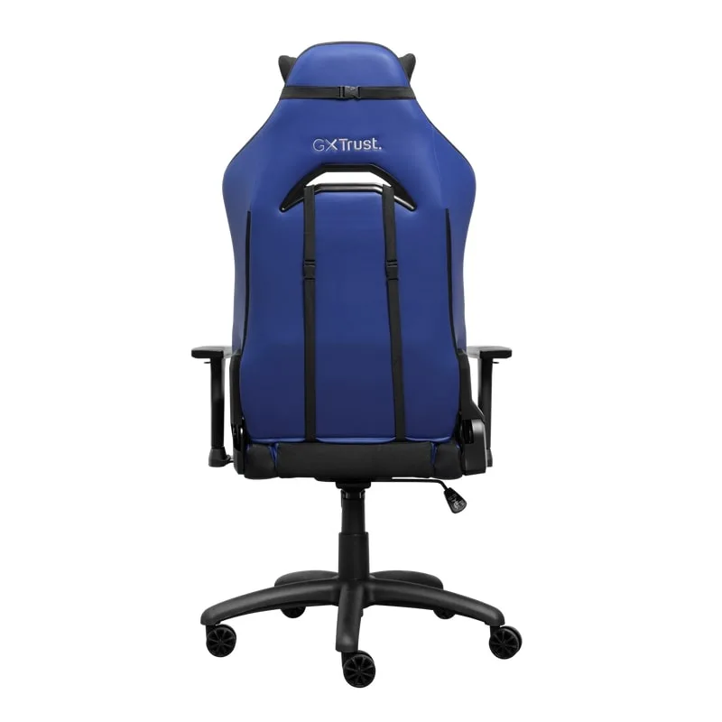 Крісло Trust GXT714B Ruya ECO, ПУ шкіра, 3D-Armrests, синій