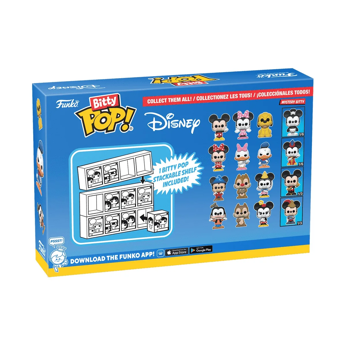 Набір подарунковий Funko POP (Bitty): Disney - Goofy 4pk