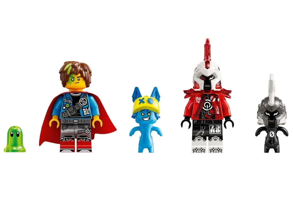 Конструктор LEGO Dreamzzz 443 деталей Вогняний хамелеон різнокольоровий