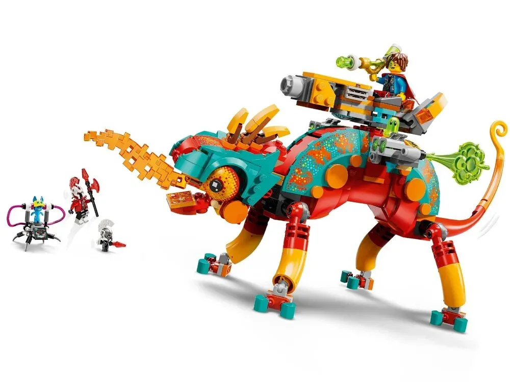 Конструктор LEGO Dreamzzz 443 деталей Вогняний хамелеон різнокольоровий