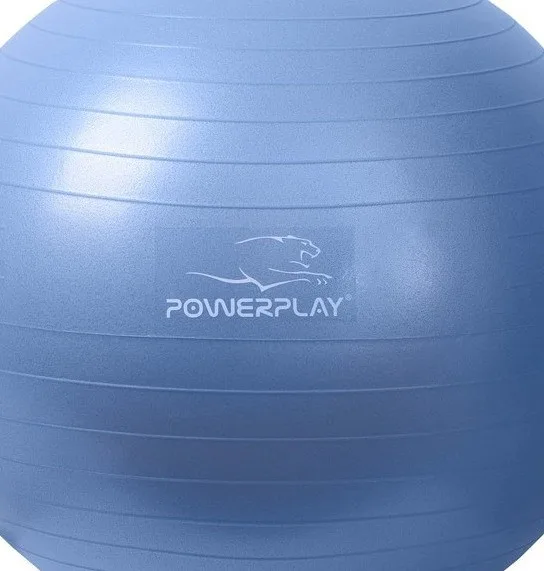 М'яч для фітнесу Active Point PVC 65 см Синій з помпою