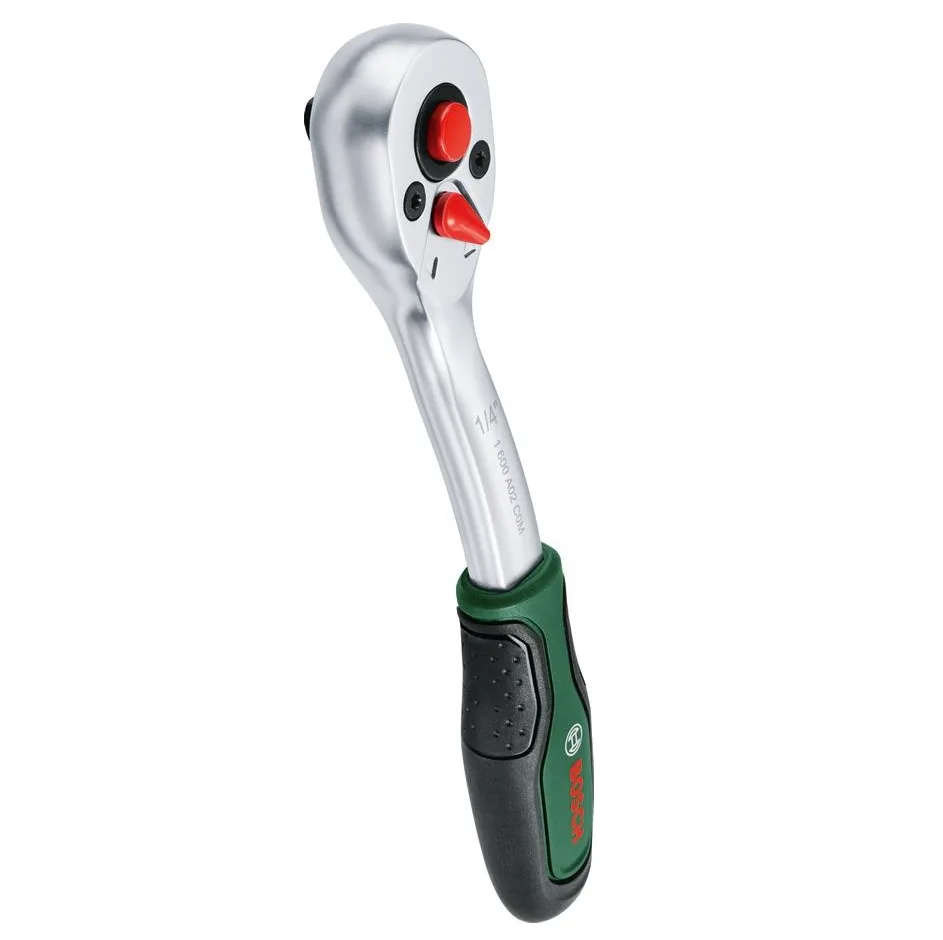 Ключ-тріскачка Bosch, 1/4", 72 зубця