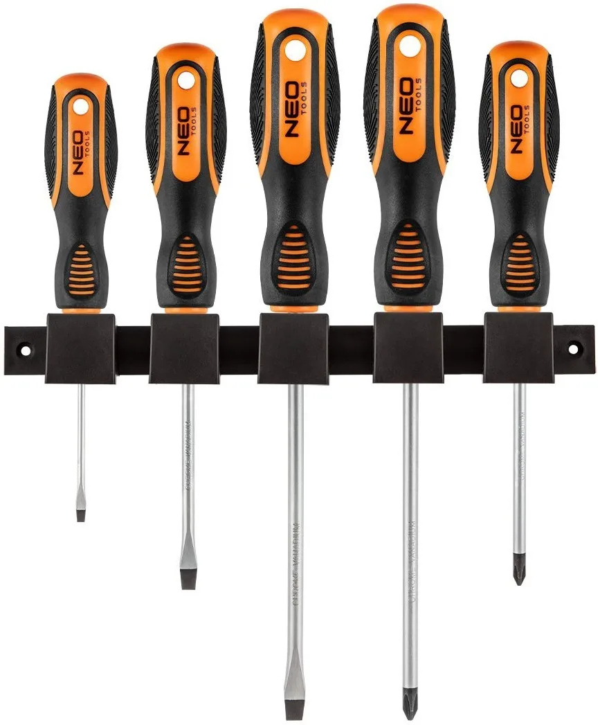 Набір викруток Neo Tools SL, PH, сталь CrV, 5 штук.