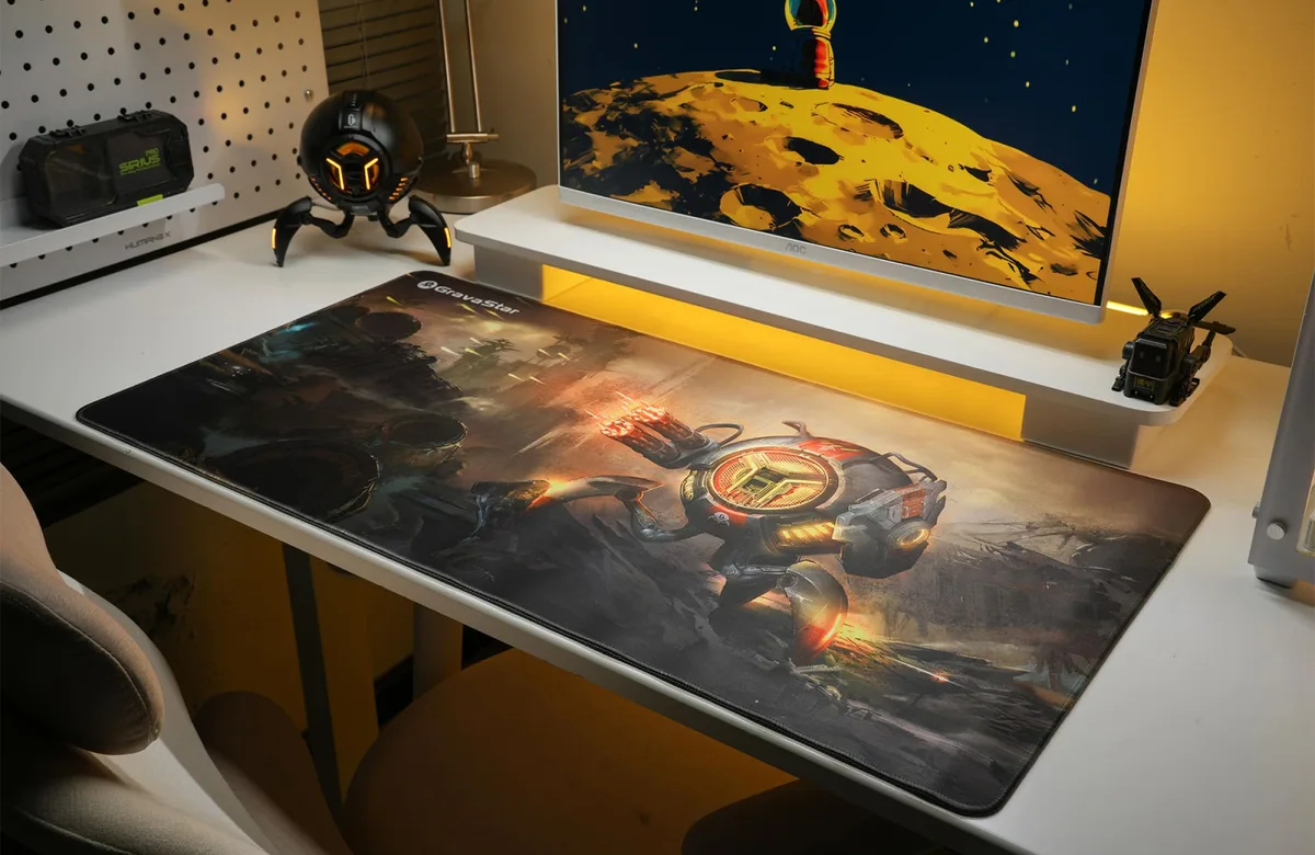 Игровая поверхность GravaStar черная 900х450х3 мм