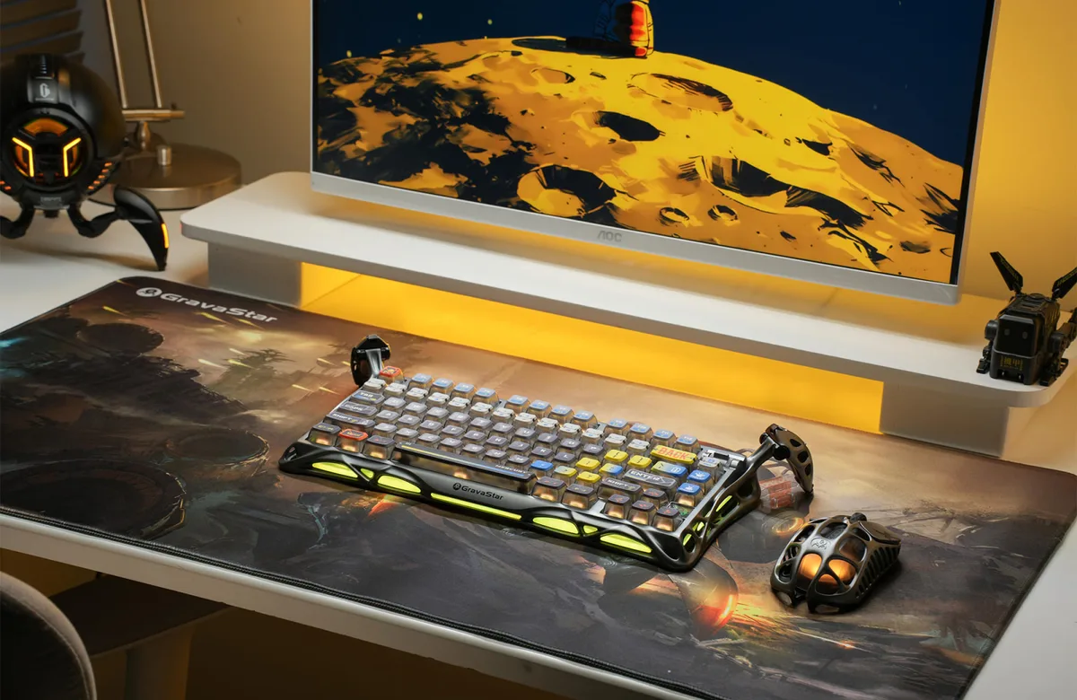 Игровая поверхность GravaStar черная 900х450х3 мм