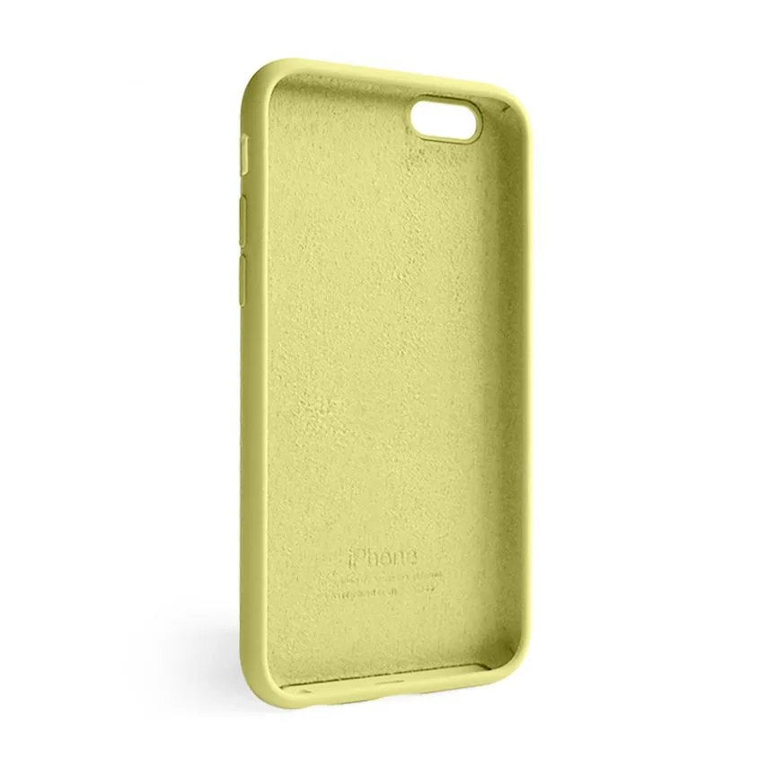 Чохол силиконовий для Apple iPhone 6 6s жовтий