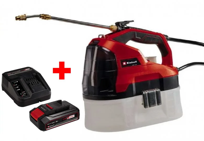 Обприскувач акумуляторний Einhell нержавіюча сталь 3,8 л 2,2 кг