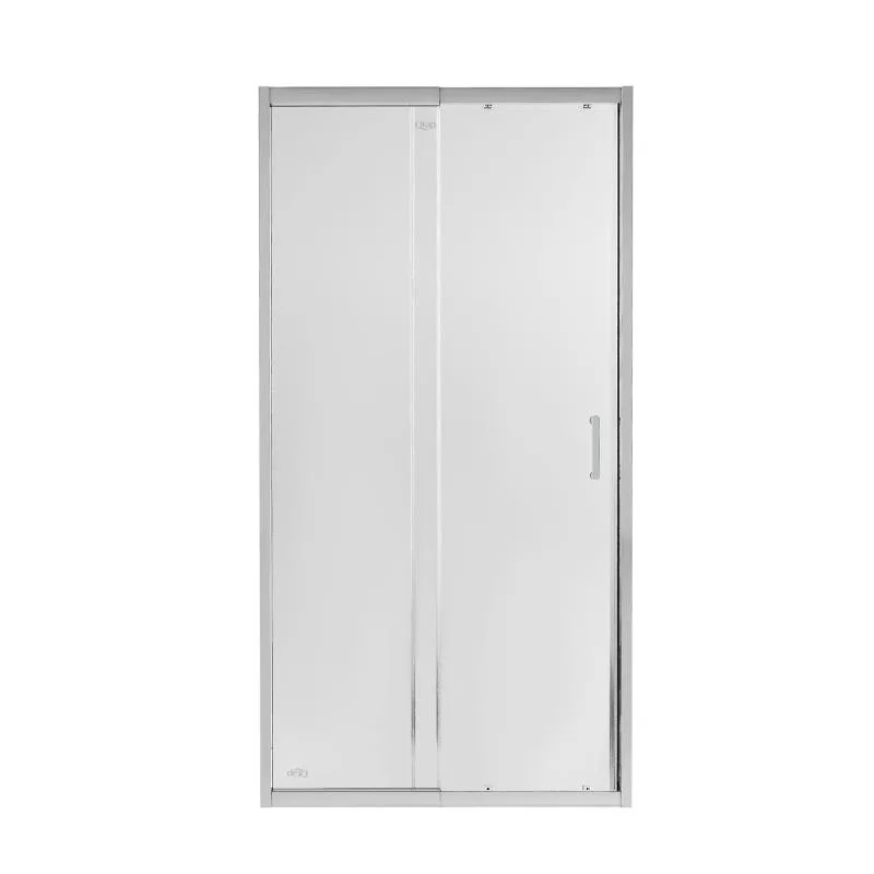 Душевые двери раздвижные Qtap CRM209-1.C6 90-100x200 см стекло 6 мм прозрачное хром