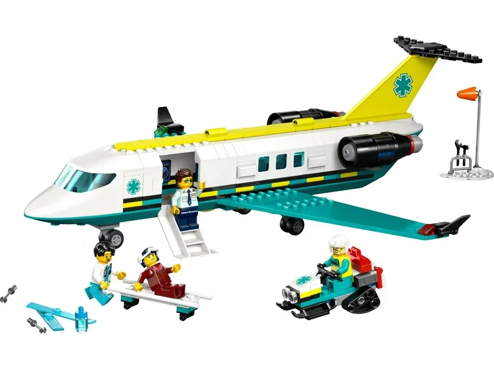 Конструктор LEGO City самолет 403 деталей разноцветный