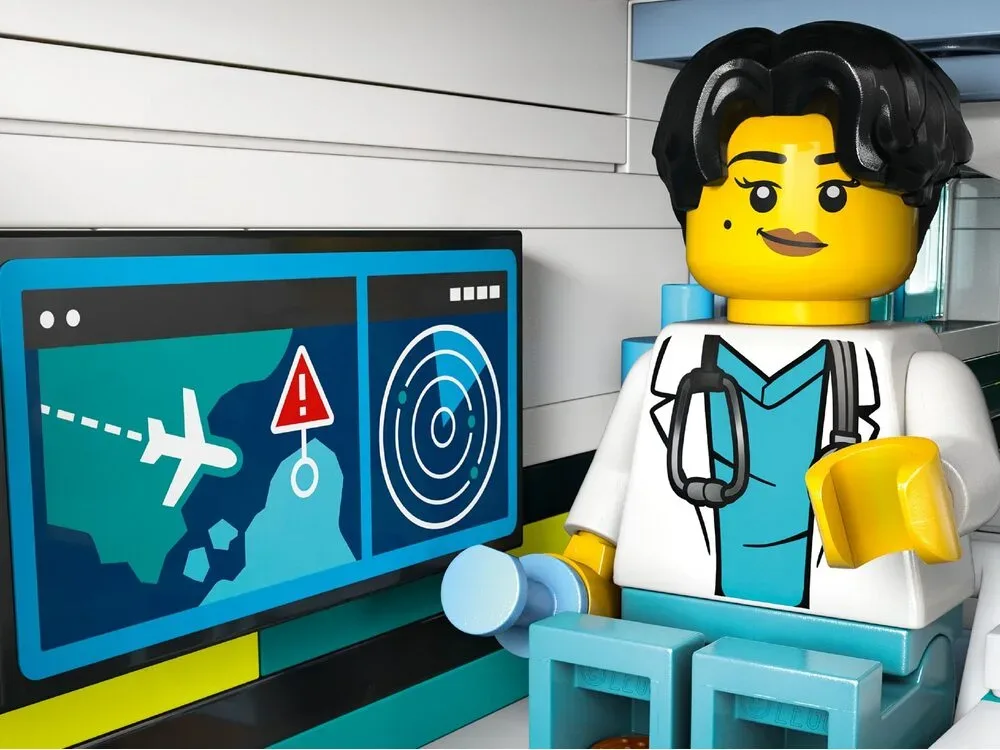 Конструктор LEGO City самолет 403 деталей разноцветный