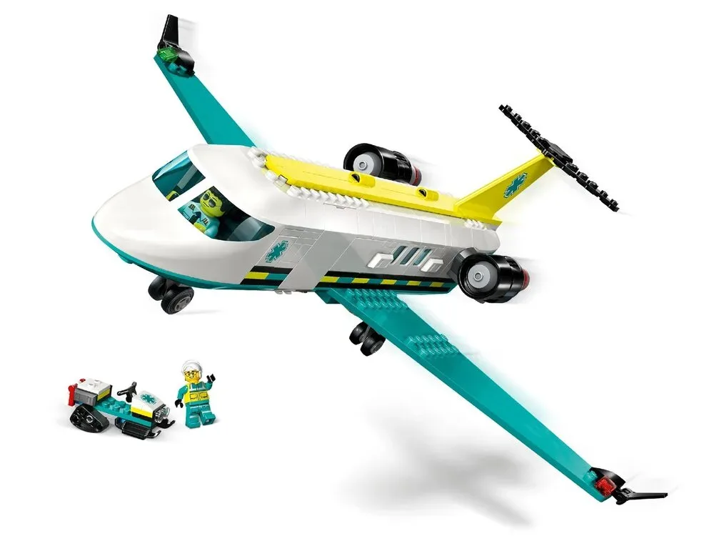 Конструктор LEGO City самолет 403 деталей разноцветный
