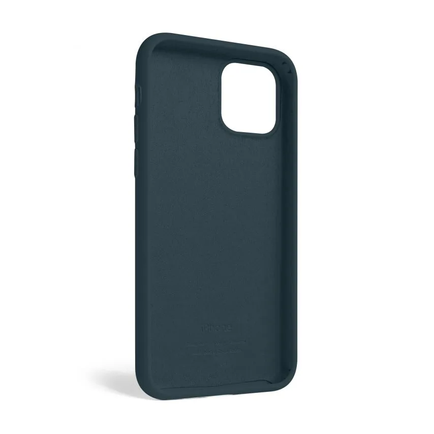 Чохол Silicone Case для смартфона Apple силіконовий 11 синій