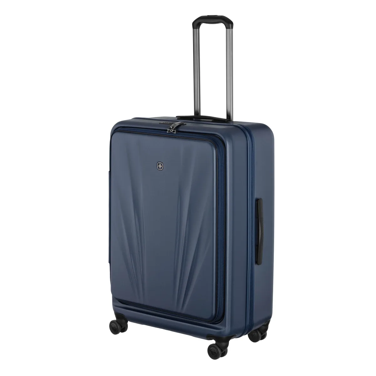 Валіза Wenger Skyon Hardside Large, велика, полікарбонат, TSA, 4 колеса, розширення, темно-синій