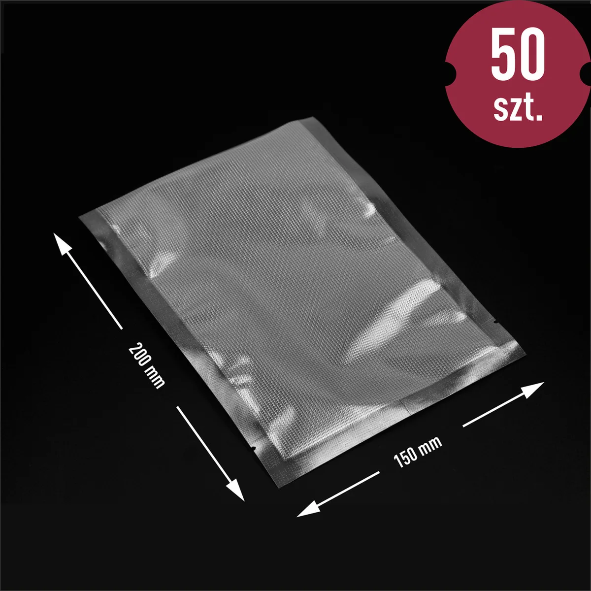 Пакети для вакуумної упаковки Browin ПЕ 15x20 см 50 шт