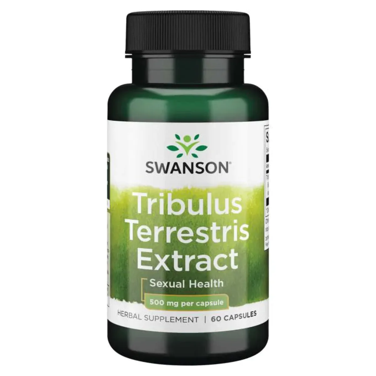 Екстракт Tribulus Terrestris Swanson 500 мг 60 капсул 45% стероїдних сапонінів