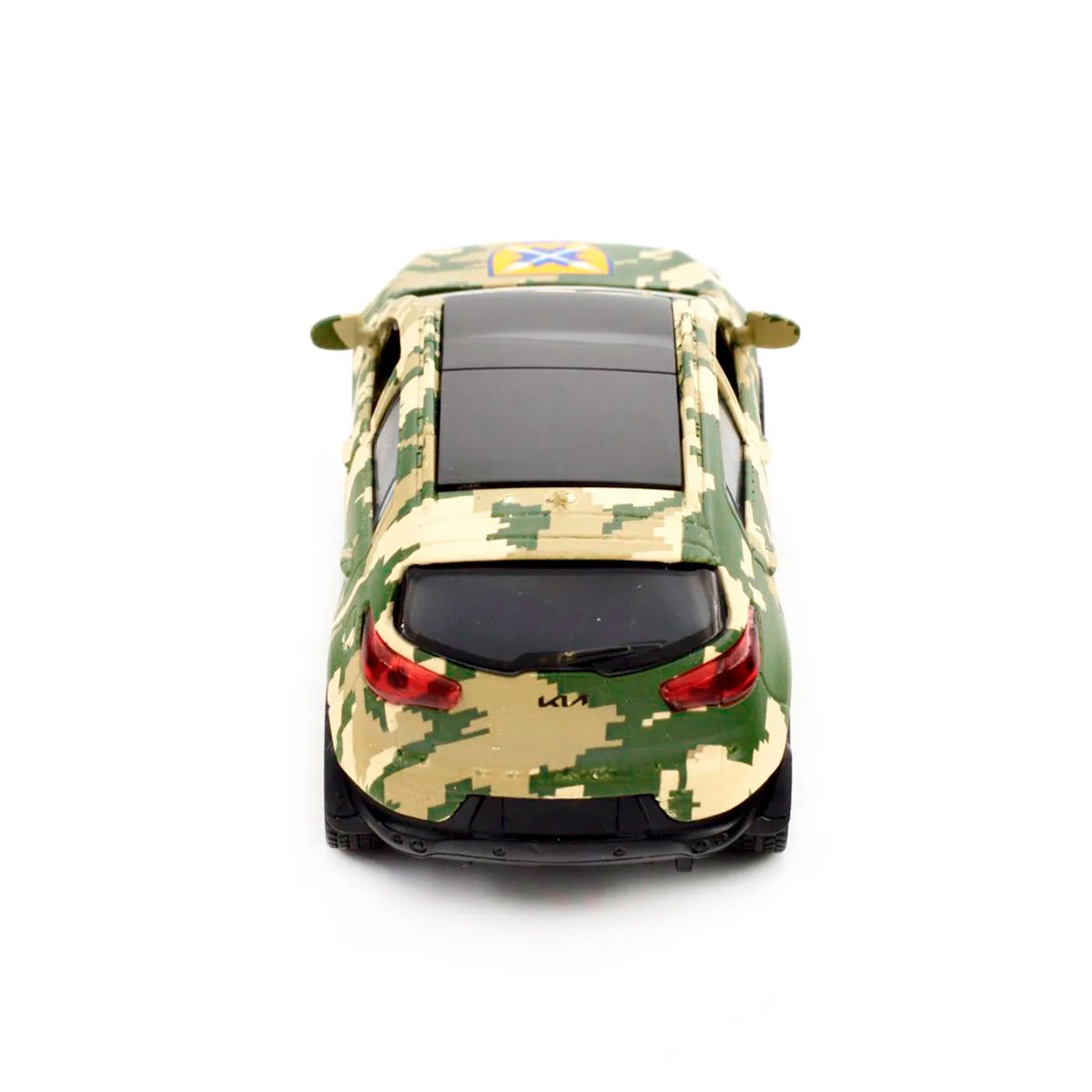 Автомодель TechnoDrive метал 11,5х5х4,4 см Шеврони Героїв