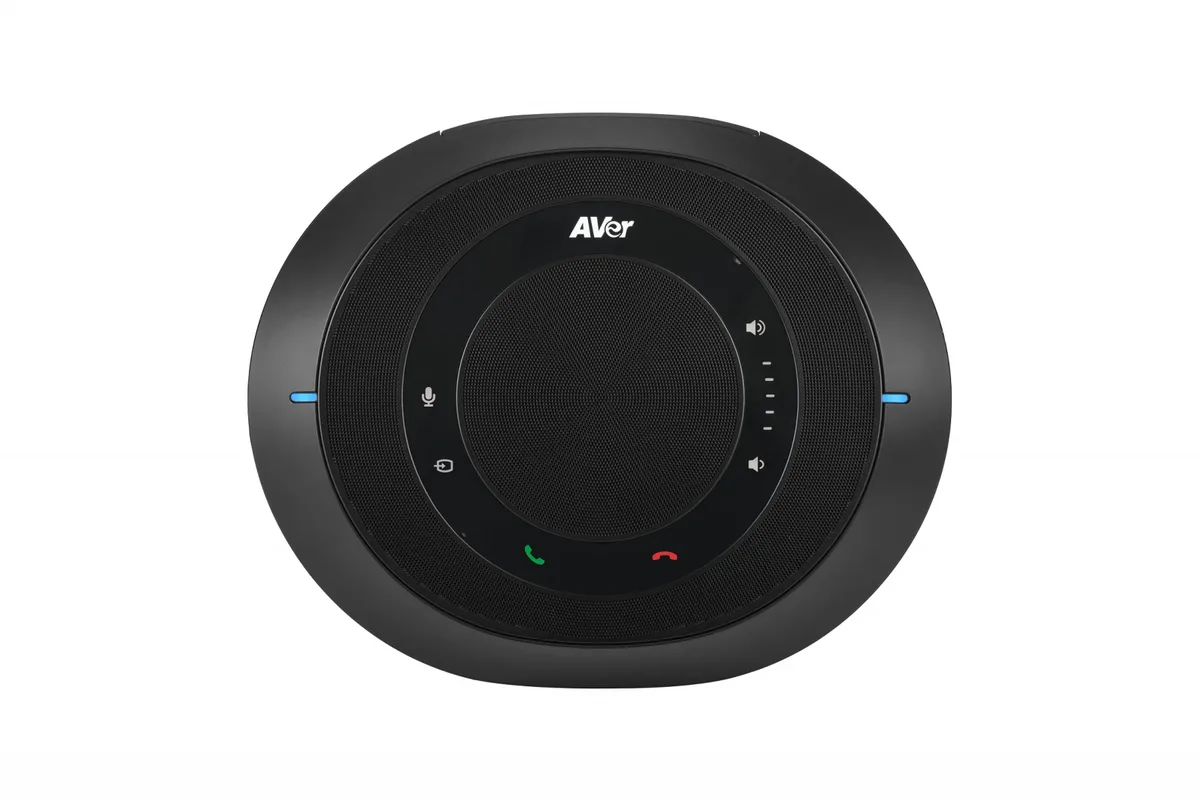 Cпікерфон додатковий AVer FONE540 з 10 м кабелем для систем FONE540/ VC520 Pro 2/ VC550/ VC520 Pro 3, 2 х Omni-mic, радіус дії 3 м, RJ45, чорний