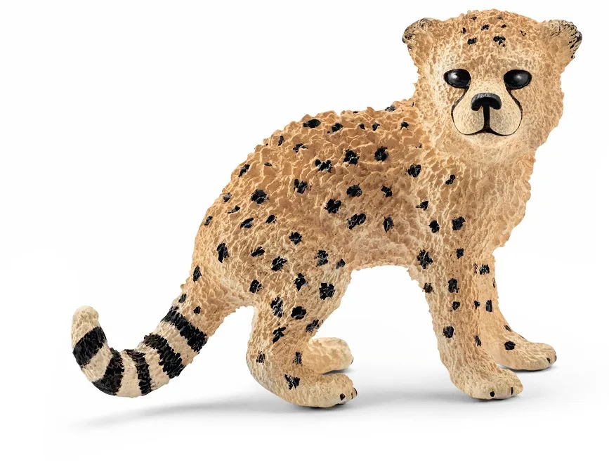 Іграшка фігурка Schleich Дитинча гепарда пластик 4,5х2,4х3,6 см