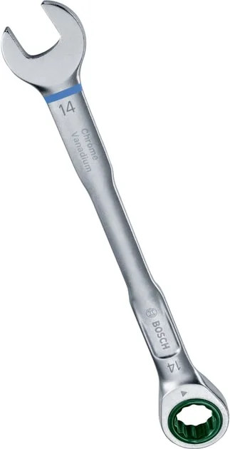 Комбинированные ключи Bosch хром-ванадиевая сталь 6-19 мм набор 8 шт