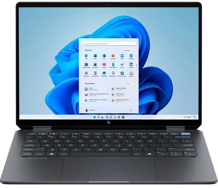 Ноутбук HP OmniBook Ultra Flip x360 14-fh0013ua 14" 2.8K OLED Touch, Intel U7-258V, 32GB, F1TB, UMA, Win11, сірий