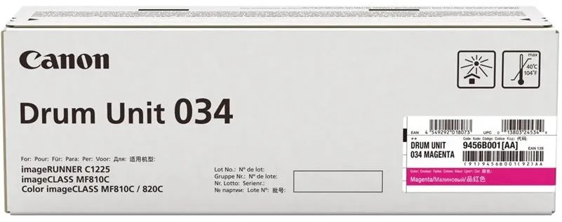 Драм-юніт Canon C-EXV034 C1225iF/C1225 Magenta (34000 стор.)