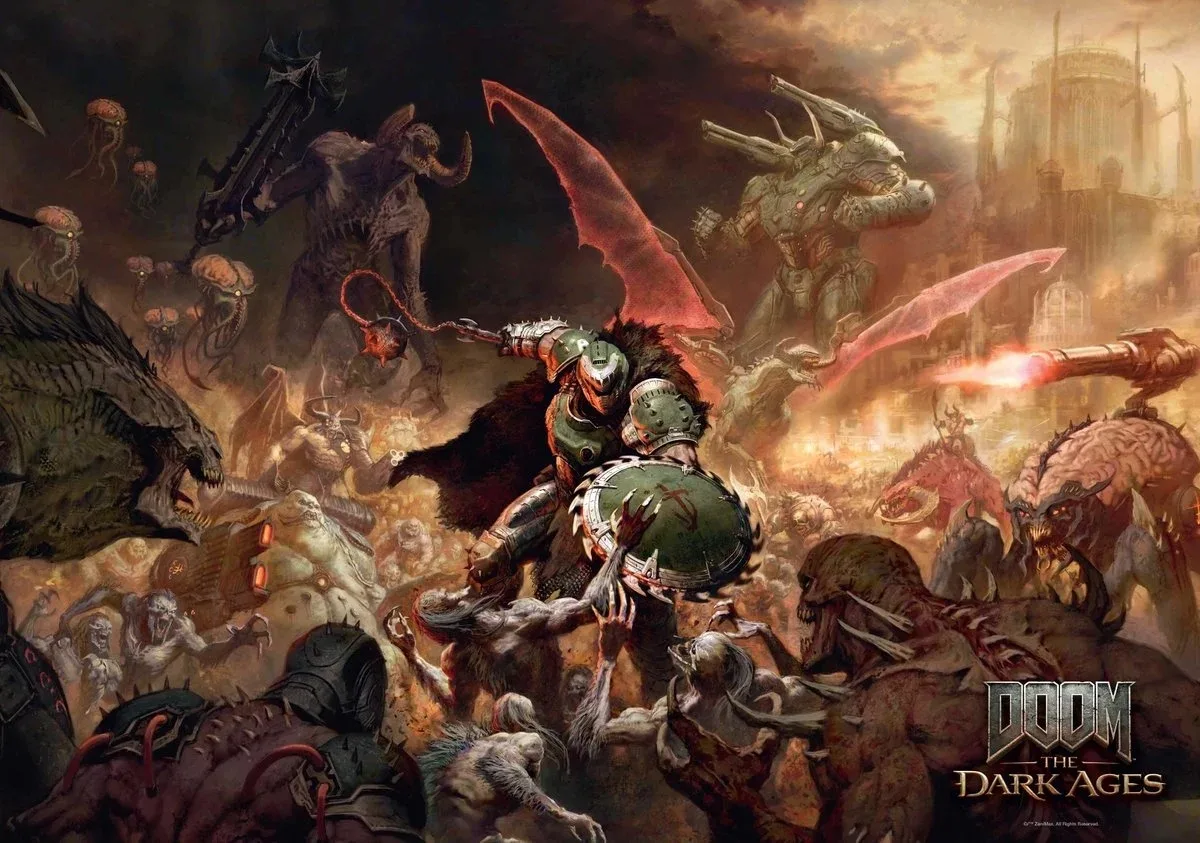 Пазл GoodLoot Doom Dark Ages Slayer`s Rage 1000 ел.