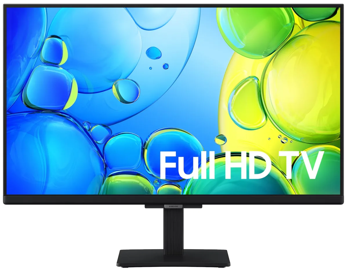 LED-телевізор Samsung 24 дюйми чорний Full HD 1920x1080 Wi-Fi