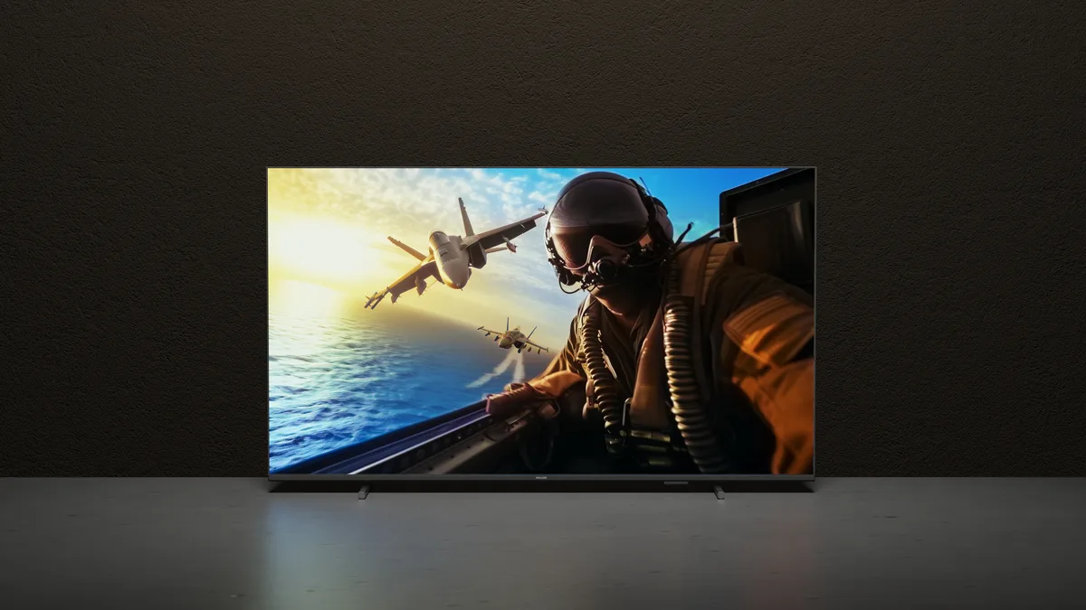 LED телевизор Philips 43 дюйма UHD 4K черный