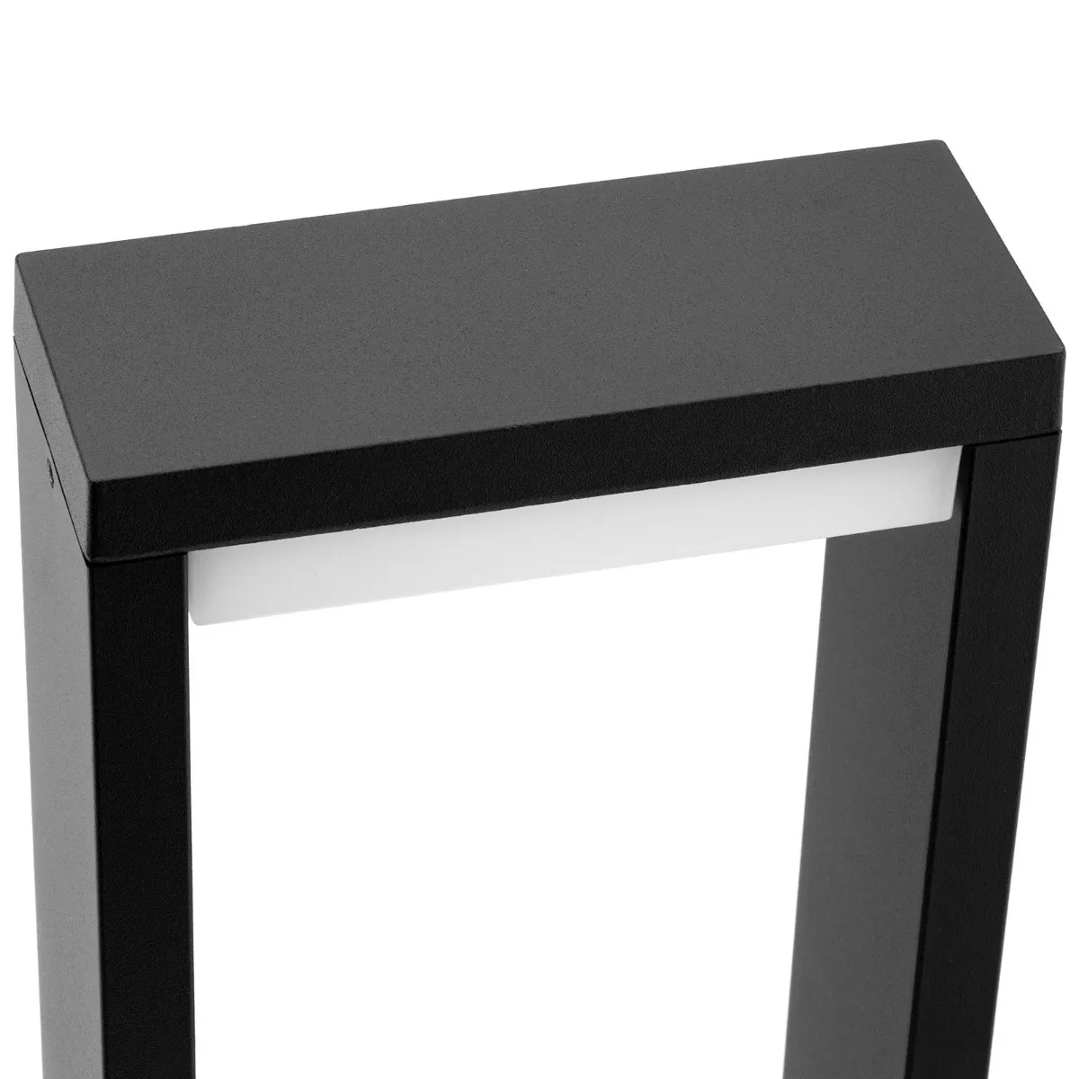 Садовий світильник LumiLED металевий 60 см чорний LED 10W 4000K