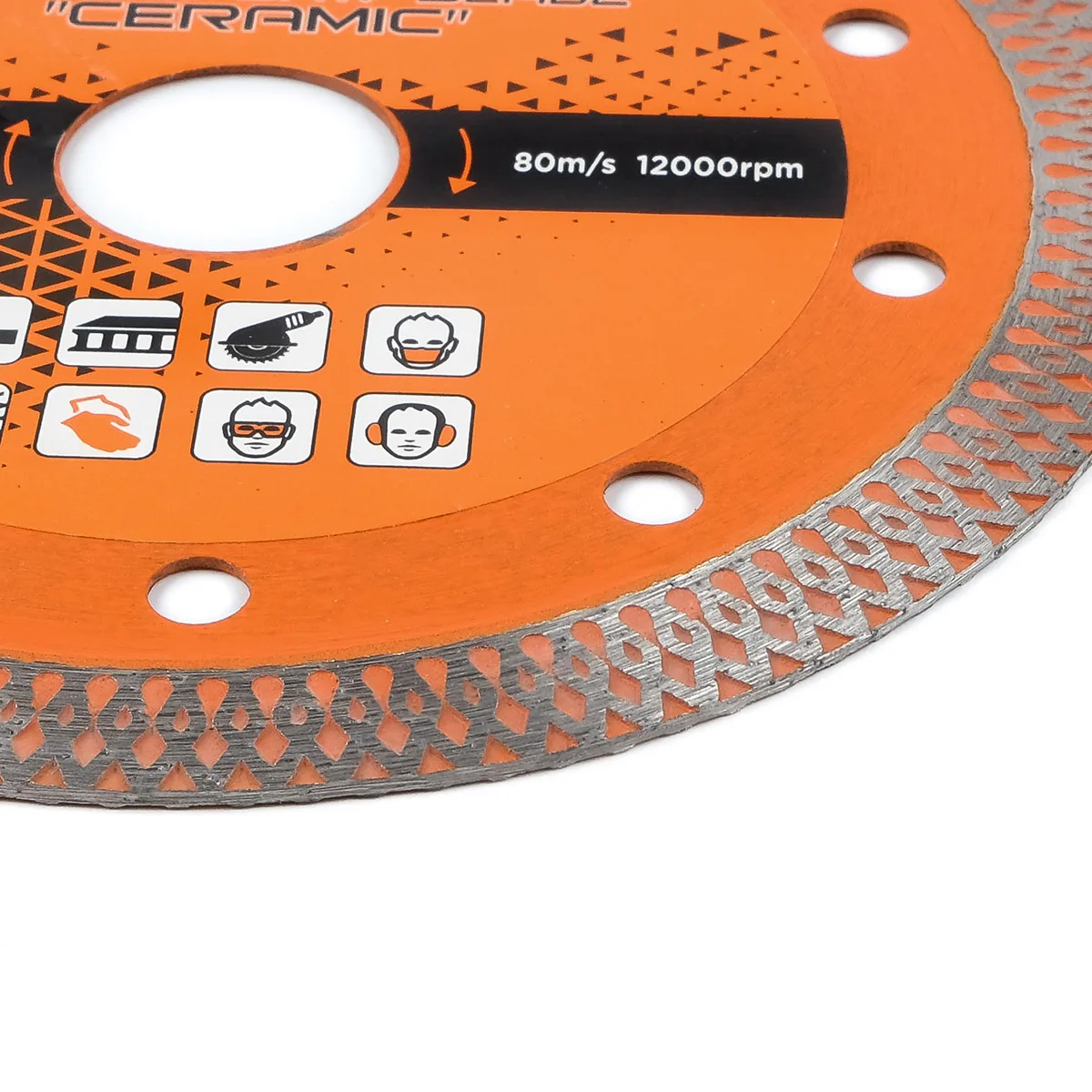 Алмазный отрезной диск Polax Ceramic 125x1.4x22.23 мм для керамогранита и плитки