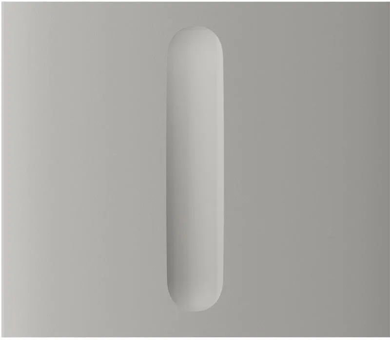 Кнопка центральна для одноклавішного вертикального вимикача димера Ajax CenterButton Dimmer Vertical 1-gang 2-way for LightSwitch, Jeweler, бездротовий, oyster